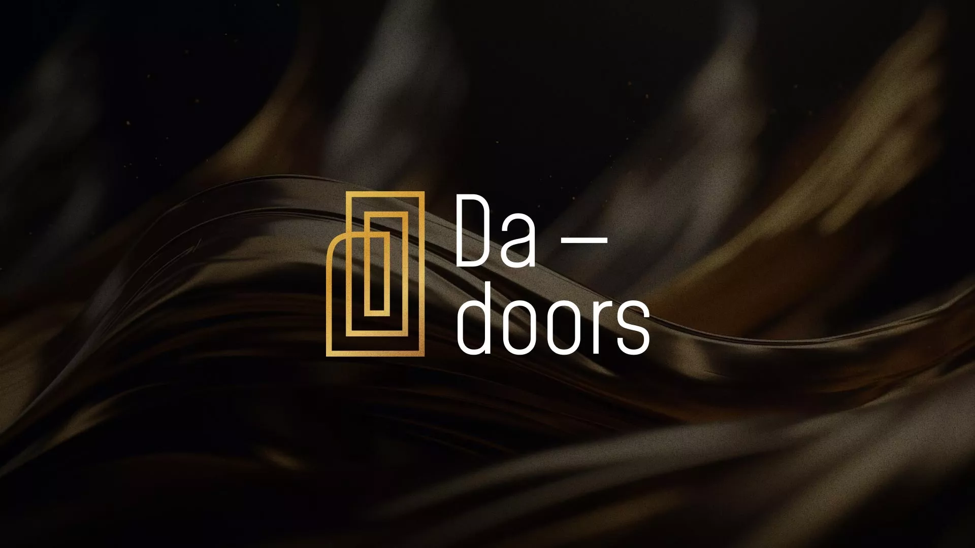 Разработка логотипа для компании «DA-DOORS» в Южно-Сухокумске